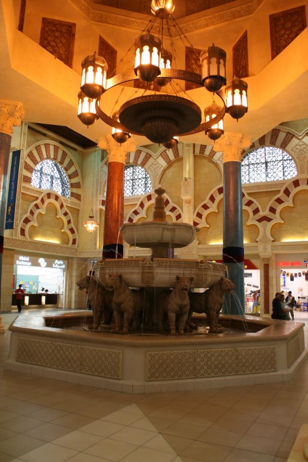 We visited the Ibn Battuta Shopping Mall, an amazing themed mall in Dubai.
